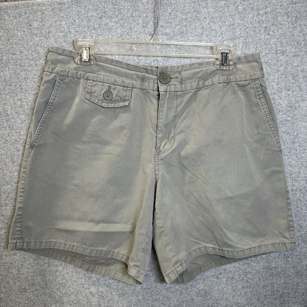 Y2K Old‎ Navy Low Rise Micro Shorts Womens Size 10 Khaki Just Below Waist Cotton